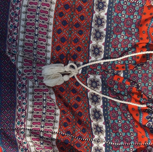 19 cooper boho blouse with tassels - Picture 2 of 8